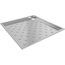 Duschenwanne Franke CMPX404NEdelstahl, Bodenprofil90 x 90...