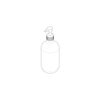 Lotionspender Alape AssistKunststoffflasche, 500 mlB/H/T 75/211/75 mm(9510351823)