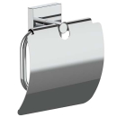 WC-Papierhalter mit Deckel verchromt 13.6 X 4.7 X 13.6 CM...