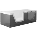 Badewanne Duscholux Step- in PURE, 180 x 80 x 45 cm...