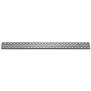 Rost Poresta Limit S, Design C 77 x 8 x 1,2 cm, Edelstahl...