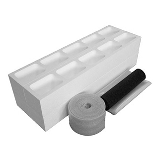 Schallschutzset Poresta BEDS Schallentkopplungsmatte 5 mm für bodenebene Duschsysteme