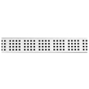 Rost Unidrain Classic Line Square, Länge 120 cm...