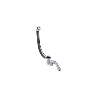 Wannengarnitur hansgrohe Flexaplus, Ablaufventil 1 1/2" Kabellänge 52 cm Sifon