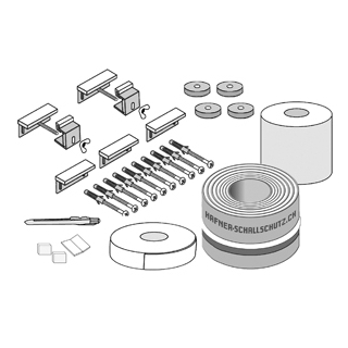 Schall- und Feuchtigkeitsschutz ISO-SET HAFNER