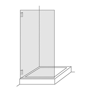 Seitenwand Renner Trendline F Breite bis 120 cm, Höhe bis 210 cm, ohne obere Quertravers...