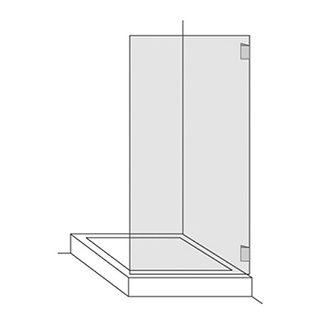 Seitenwand Renner Trendline F Breite bis 120 cm, Höhe bis 210 cm, ohne obere Quertravers...