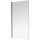 Falttrennwand Duscholux Step-in Pure, 1-teilig Höhe 150 cm Band links