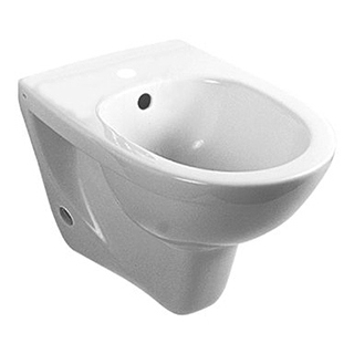 Wand-Bidet Alterna eco Armaturenloch sichtbare Befestigung