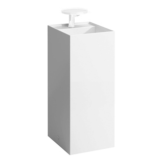 Waschtisch Laufen Kartell Standmodell, freistehend 37,5 x 43,5 cm, Höhe 90 cm ohne Überl...