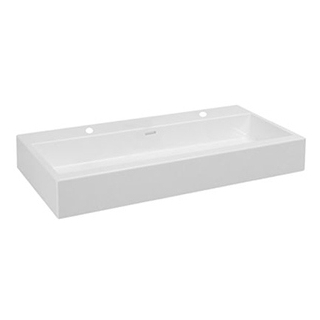 Waschtisch Living City 100 x 46 cm 2 Armaturenlöcher