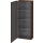 Seitenschrank L-Cube B:50 cm, H:132 cm, T:24,3 cm 1 Türe, Band links 3 Glasfachböden