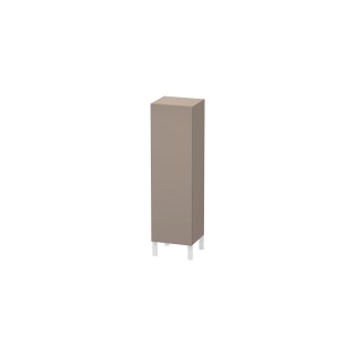 Seitenschrank L-Cube B:40 cm, H:132 cm, T:36,3 cm 1 Türe, Band rechts 3 Glasfachböden