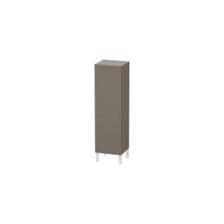 Seitenschrank L-Cube B:40 cm, H:132 cm, T:36,3 cm 1 Türe, Band links 3 Glasfachböden