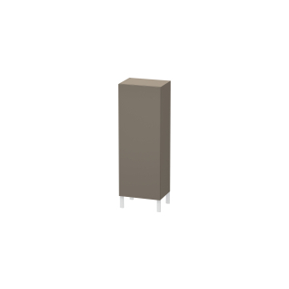 Seitenschrank L-Cube B:50 cm, H:132 cm, T:36,3 cm 1 Türe, Band links 3 Glasfachböden