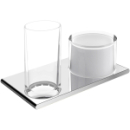 Glas- und Seifenspender Edition 400, Glas Kristallglas...
