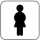 Symbol Nosag Damen, selbstklebend