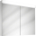 Spiegelschrank Schneider Lowline LED, Breite 100 cm Höhe 70/77 cm, Tiefe 12/15.5 cm, Dop...