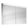 Spiegelschrank Schneider Pataline, Breite 120 cm Höhe 70/76 cm, Tiefe 12 cm 2 Doppelspie...