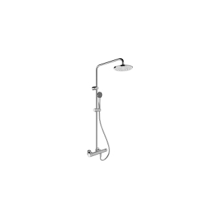 Shower Set citypro 1/2" Duschenmischer, Thermostat Abstellverschraubungen 1/2" x 1/2", H...