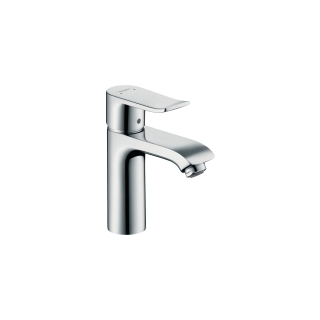 Einlochmischer hansgrohe Metris 110, Auslauf fest Ausladung 116 mm, Höhe 100 mm Ablaufve...