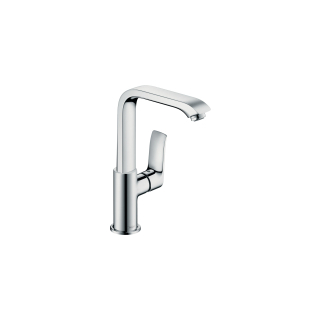 Einlochmischer hansgrohe Metris 230 Schwenkauslauf, 120 Grad Ausladung 155 mm, Höhe 230 mm