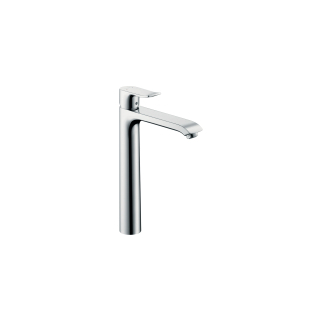 Einlochmischer hansgrohe Metris 260, Auslauf fest Ausladung 197 mm, Höhe 254 mm Ablaufve...