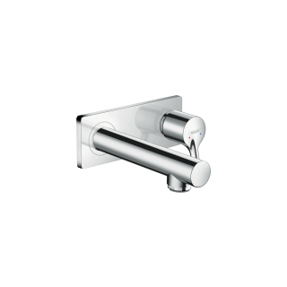 Wandmischer-Endmontageset Hansgrohe Talis S Auslauf fest, Ausladung 165 mm ohne Einbaukö...