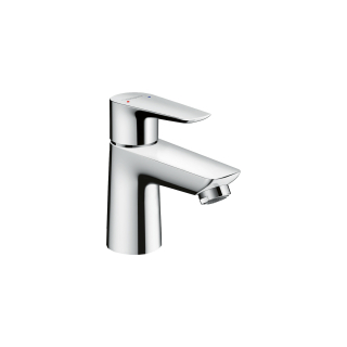 Einlochmischer Hansgrohe Talis E 80, A 96 mm Kaltwasser-Position des Hebels in der Mitte...