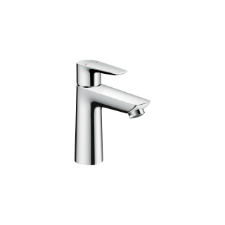Einlochmischer Hansgrohe Talis E 110, A 112 mm Kaltwasser-Position des Hebels in der Mit...