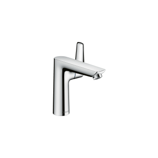 Einlochmischer Hansgrohe Talis E 150, A 141 mm Bedienung seitlich ohne Ablaufventil