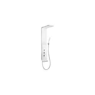 Duschpaneel hansgrohe Raindance Lift, Höhe 123,7 cm Breite 21,4 cm, Thermostat 1/2", Ab-...