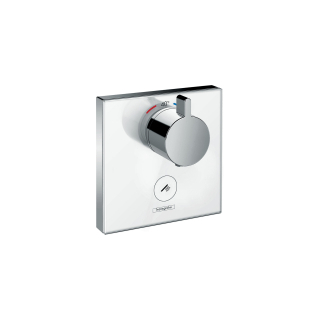 Duschsystem Hansgrohe Shower Select - Glas Thermostat ½", Highflow 1 Abgang