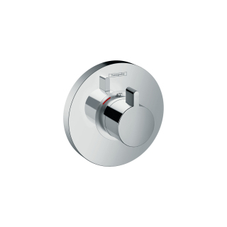 Duschsystem Hansgrohe ShowerSelect, Thermostat ½" Highflow, Ø 15 cm ohne Einbaukörper