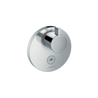 Duschsystem Hansgrohe ShowerSelect S, Thermostat ½" Ø 15 cm, 1 Abgang ohne Einbaukörper