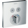 Duschsystem Hansgrohe ShowerSelect 15,5 x 15,5 cm, 2 Abgänge ½" Bedienung mit Drucktasten