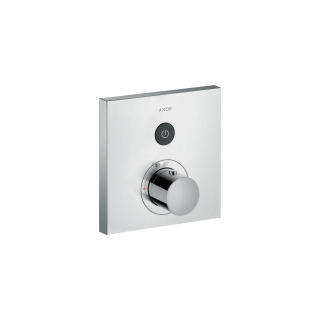 Duschsystem Axor ShowerSelect, Thermostat ½" 1 Abgang, Bedienung mit Drucktaste Ein-/Aus