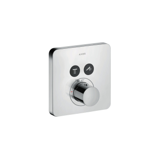 Duschsystem Axor ShowerSelect, Thermostat ½" 2 Abgänge Bedienung mit Drucktasten
