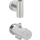 Duschsystem KWC für AP-Armaturen Abgänge oben und unten mit Halter für Wasserführende
