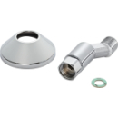 Abstellverschraubung exzentrisch 17 mm 1/2" x 1/2"