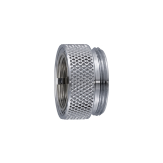 Reduktionsnippel AG M 22x1 x IG 1/2" x IG 3/8"