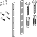 Befestigungsset zu Fussstützen Geberit Kombifix...
