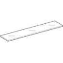 Glastablar 45.7 x 8.4 cm zu Spiegelschrank Pepline Set...