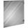 Spiegeltüre 43 x 44.3 cm mit Scharnieren wechselbar zu Spiegelschrank Econom 90 cm