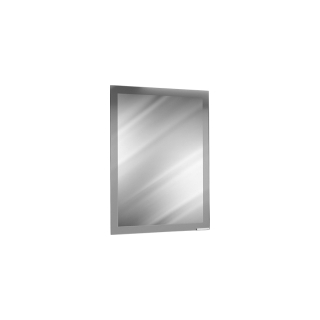 Doppelspiegeltüre 49,8 x 76 cm, Band rechts zu Spiegelschrank Axara Modell AX 3 / 100