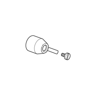 Hebelgriff für Umsteller KWC zu Batterie mit Geschirrbrause Gastro, Altmodell (Z.503.578)