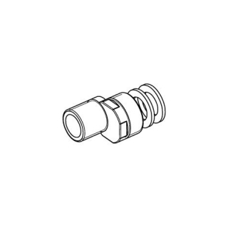 Verschraubung exzentrisch Gessi ½" x ¾", mit Dichtungen, ohne Rosetten zu Bade- und Dusc...