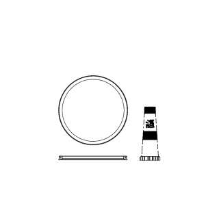 O-Ring-Set, zu Schwenkauslauf Einlochmischer Espace (342.560.003)