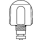 Oberteil Silor mit Griff warm (rot) (1.07333.100.825)
