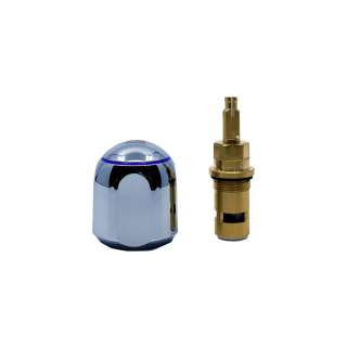 Oberteil Silor mit Griff blau (kalt) zu C3 Oberteil (5.77067.100.820)